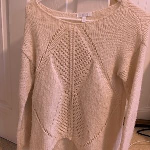 Delias cream color sweater perfect condition